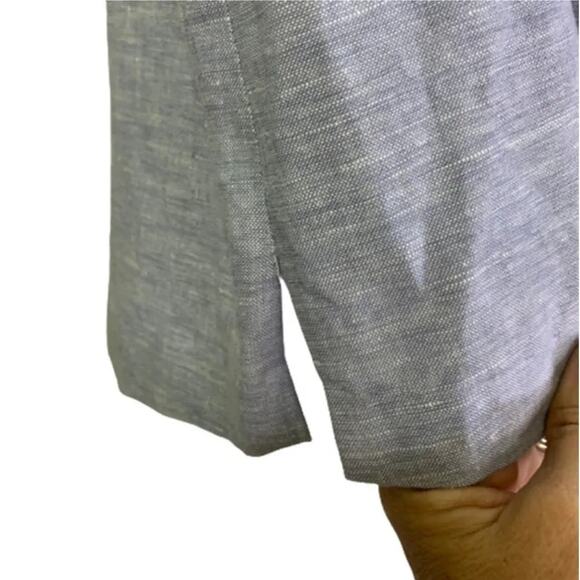 & Other Stories / Paris Atelier Linen Scalloped Blouse, Size 12 - Picture 10 of 15